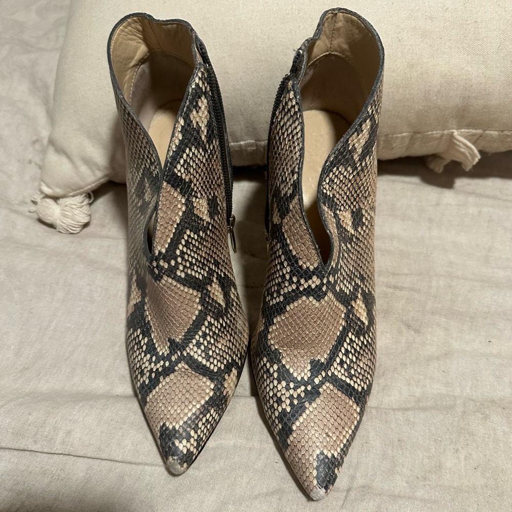 Vince Camuto bootie heels